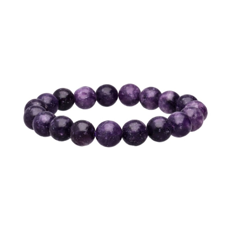 Bracciale in Lepidolite 10mm