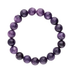 Bracciale in Lepidolite 10mm