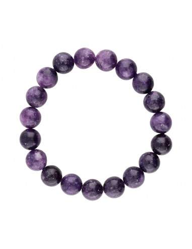 Bracciale di mica lepidolite 10mm