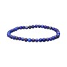Bracciale in lapislazzuli 4 mm