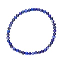 Bracciale in lapislazzuli 4 mm