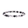 Bracciale in Quarzo Turmalinato 6mm