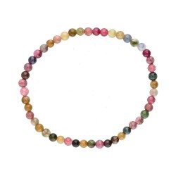 Bracciale in Tormalina Multicolore 4mm