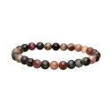 Pulsera de Turmalina Multicolor 6mm