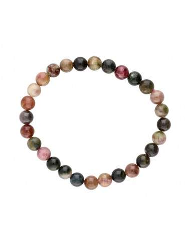 Bracciale di Tormalina Multicolore 6mm