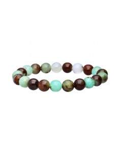 Bracelet en chrysoprase de...