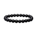 Bracelet d'obsidienne 8mm