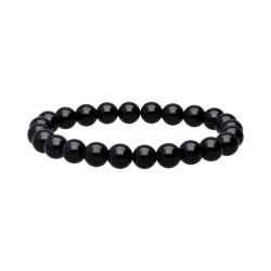 Bracciale in Obsidiana 8mm