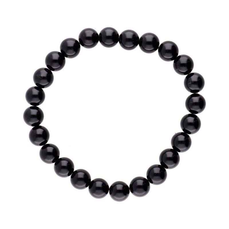 Bracciale in Obsidiana 8mm
