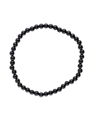 Bracelet d'onyx 4mm