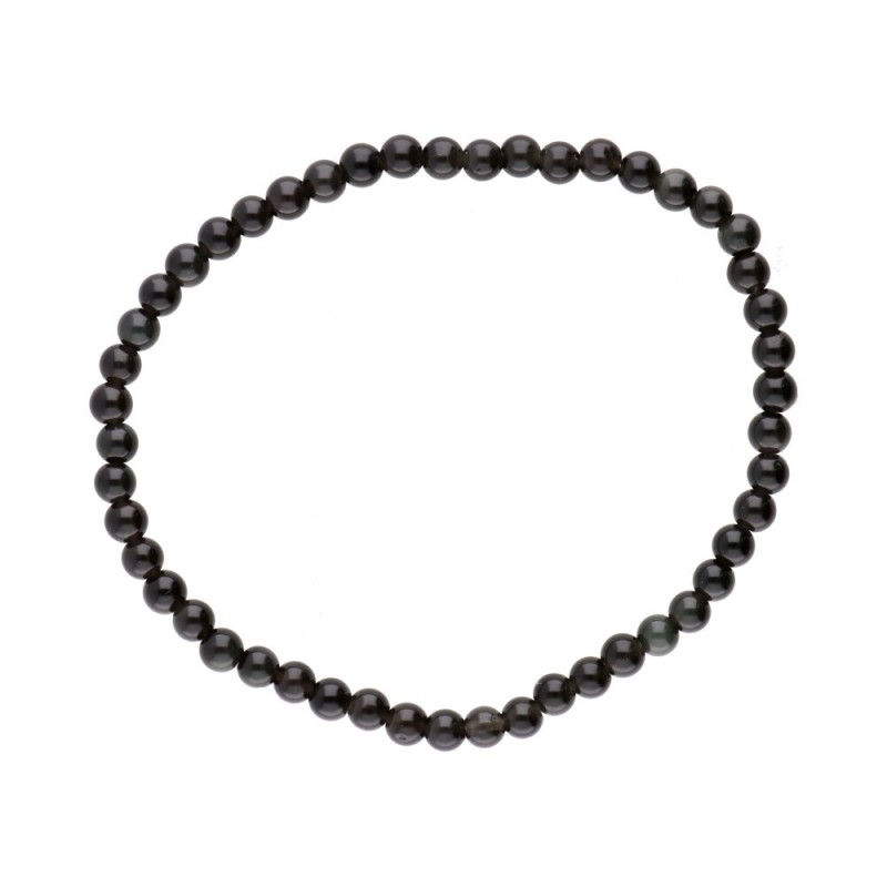 Bracciale di Obsidiana Arcobaleno 4mm