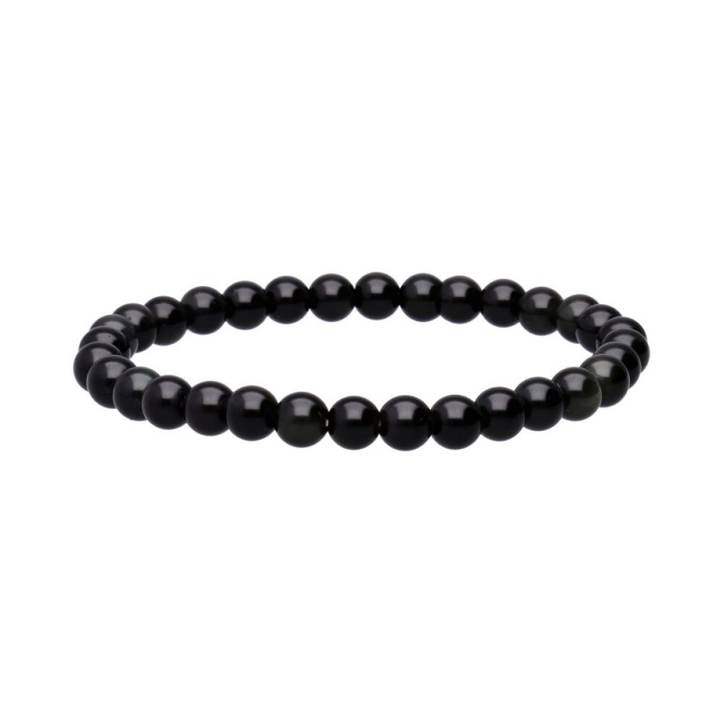 Bracciale in Obsidiana Arcobaleno 6mm