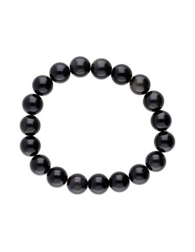 Pulseira Obsidiana arco-íris 10mm