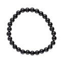 Pulseira de turmalina preta 6mm