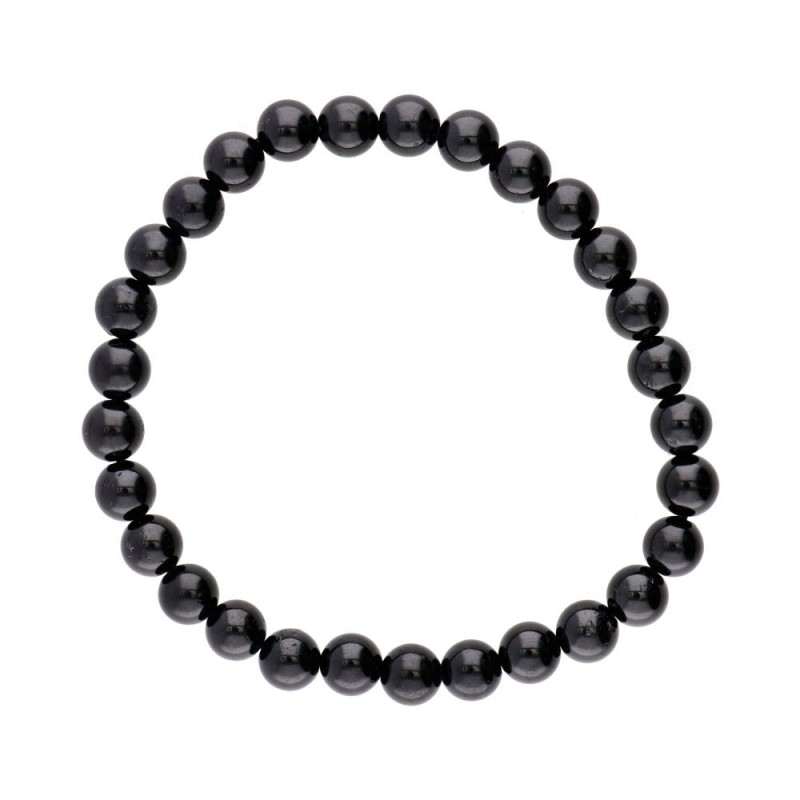 Bracciale in Tormalina Nera 6mm