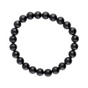 Bracciale in tormalina nera 8 mm