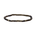 Pulsera de Obsidiana Dorada 4mm