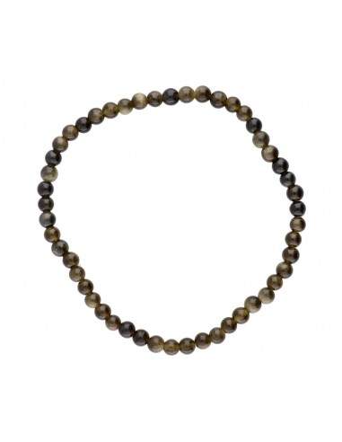 Pulsera di Ossidiana Dorata 4mm