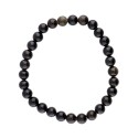 Pulsera de Obsidiana Dorada 6mm
