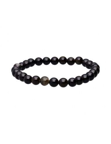 Pulsera di Ossidiana Dorata 6mm
