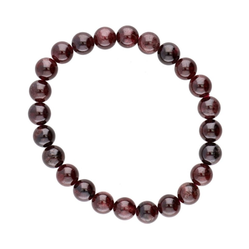 Bracciale in Granato 8mm