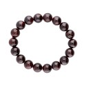 Bracelet en grenat 10mm