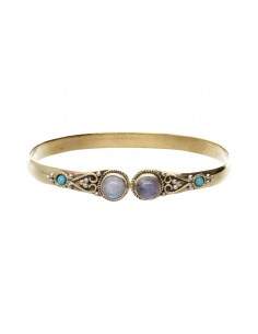 Bronze Bracelet with Double...