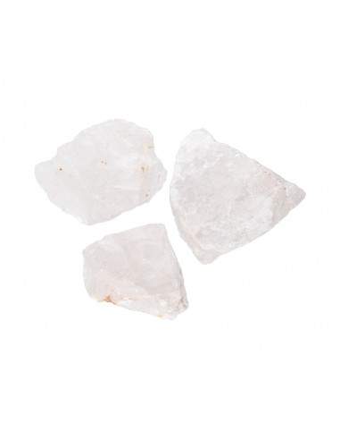 Quartz blanc brut moyen