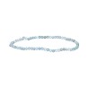 Pulsera Facetada de Apatito Claro 3mm