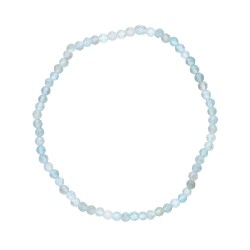Bracciale a Faccette in Apatite Chiara 3mm