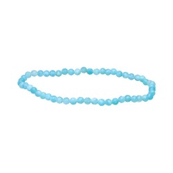 Bracciale Facettato in Amazonite Peruviana 3mm