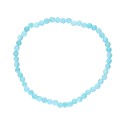 Bracelet d'Amazonite péruvienne à facettes 3mm