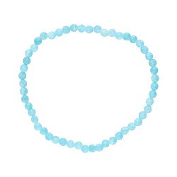 Bracciale Facettato in Amazonite Peruviana 3mm