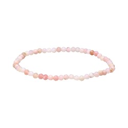 Bracciale Faccettato in Opale Rosa 3mm
