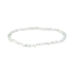 Bracciale Facetato in Prehnite 3mm