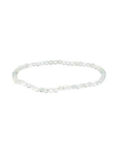 Pulsera sfaccettata di Prehnita 3mm