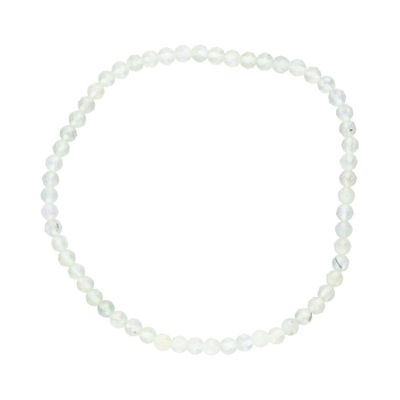 Bracciale Facetato in Prehnite 3mm