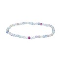Bracelet à facettes en Fluorite 3mm