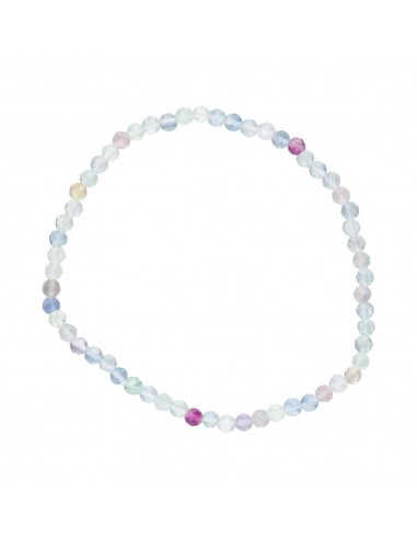 Bracciale sfaccettato di Fluorite...