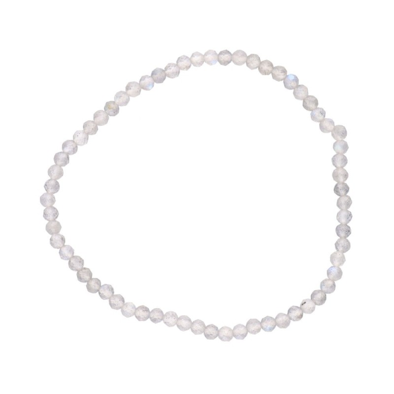 Bracciale Facettato in Labradorite 3mm