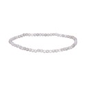 Bracelet de Labradorite à facettes 3mm
