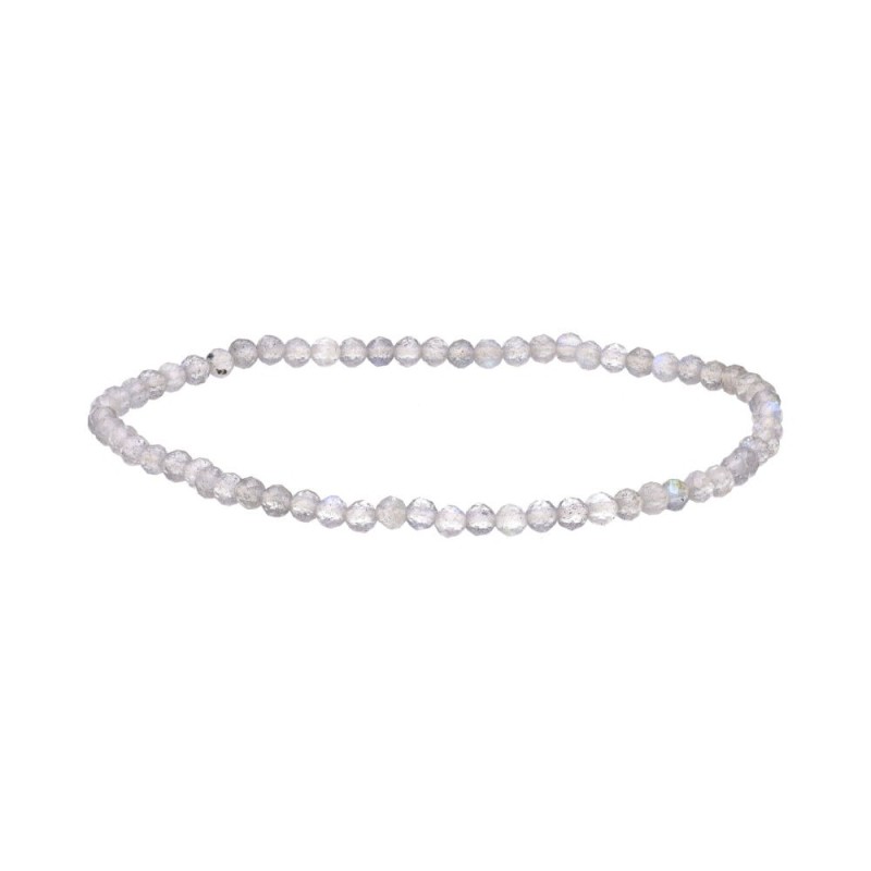 Bracciale Facettato in Labradorite 3mm