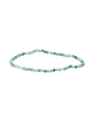 Pulsera sfaccettata di Esmeralda 3mm