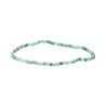 Pulsera Facetada de Esmeralda 3mm