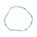 Pulseira Facetada Esmeralda 3mm