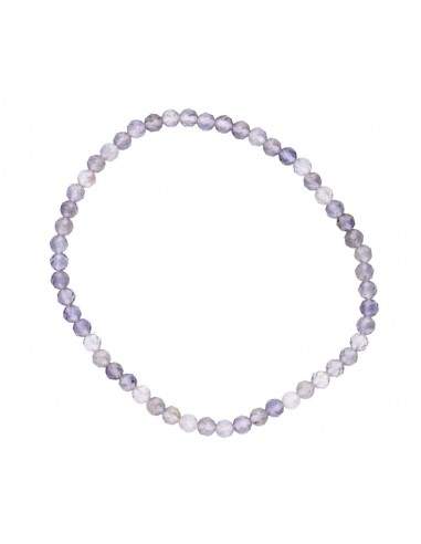 Bracciale sfaccettato di Iolite 3mm