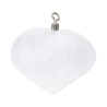 Selenite Heart Pendant