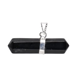 Collana in Obsidiana Biterminata Orizzontale