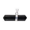 Collana in Obsidiana Biterminata Orizzontale