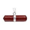 Pendant of Red Jasper Bitermined Horizontal